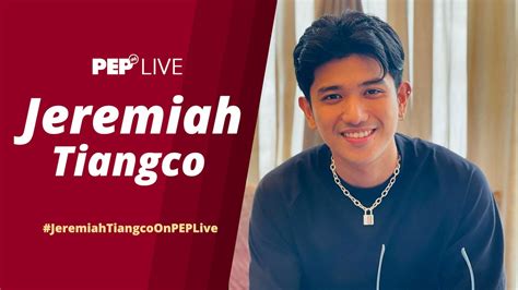 Watch Jeremiah Tiangco On Pep Live Video Dailymotion