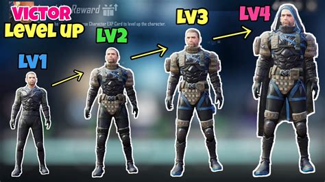 Upgrade Character Victor Full Level Get Legendary Conquest By