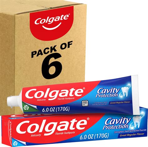 Amazon Colgate Cavity Protection Toothpaste With Fluoride Great