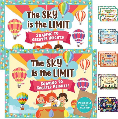 Pcs Hot Air Balloon Bulletin Board Decorations Philippines Ubuy