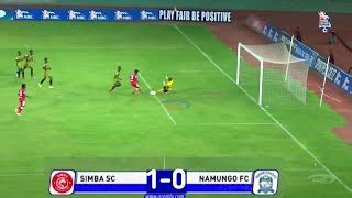 Live Mechi Ya Simba Sc Vs Namungo Fc Ligi Kuu Tanzania Bara By