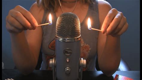 Asmr 🔥 Lighting Matches 🔥 Youtube