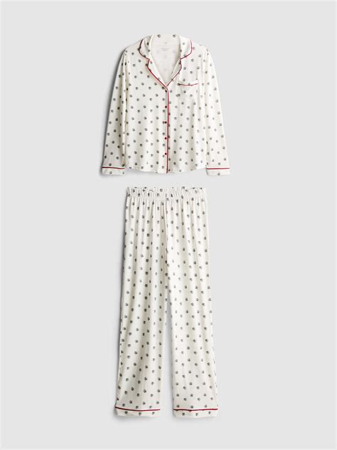 Boyfriend Pyjamas | Black & Jersey Women's Boyfriend PJs & Pyjama Sets