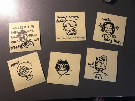 [OC] STICKY NOTE DOODLES! : r/CodeLyoko