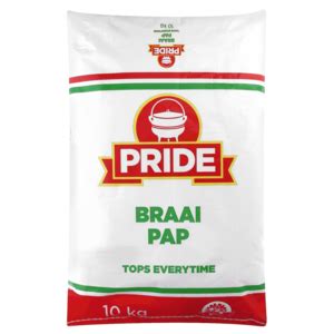 Pride Braai Pap 10kg | Porridge, Maize Meal & Pap | Breakfast Cereals ...