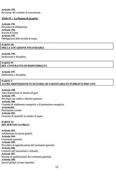 Codice Degli Appalti Versione Del Consiglio Di Stato Dicembre