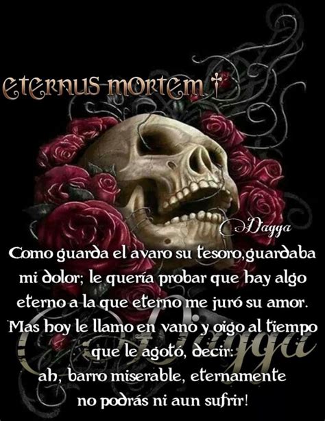 Pin De Dagga En Eternus Mortem Decir No Frases