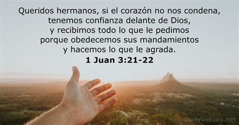 1 Juan 3 21 22 Versículo De La Biblia