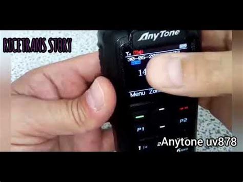 RICETRANS STORY ANYTONE UV878 YouTube