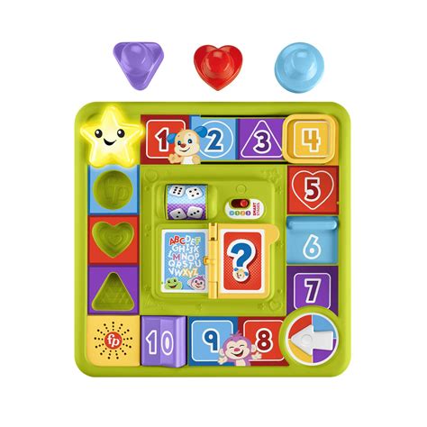 Fisher Price Ucz się i śmiej Pierwsza gra 123 Zabawka edukacyjna