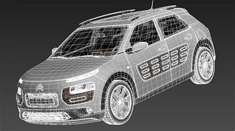 Citroen C4 Cactus 2015 3d Model By Squir