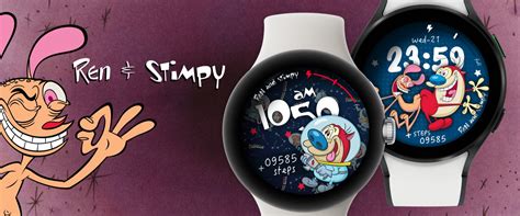 Introducing Ren Stimpy Watch Faces For Apple Watch Samsung Gear S