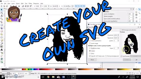 How To Make A Svg File Using Inkscape Youtube