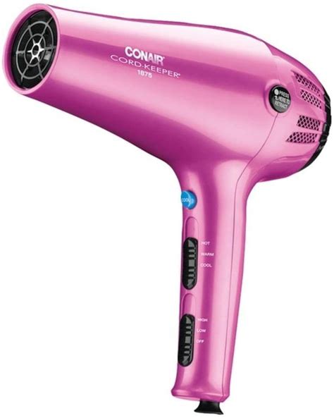 Conair 1875 Watt Ionic Ceramic Cord Keeper Styler Hair Dryer 209bcn