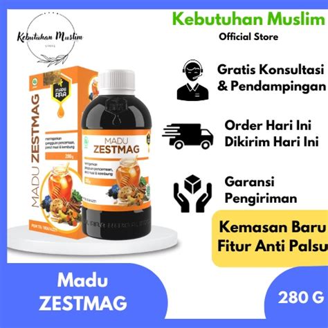 Jual BISA COD MADU ZESTMAG OBAT ASAM LAMBUNG GERD MAGH MAAG