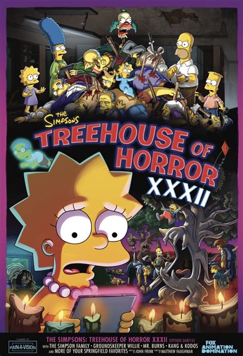 The Simpsons Treehouse Of Horror 2022