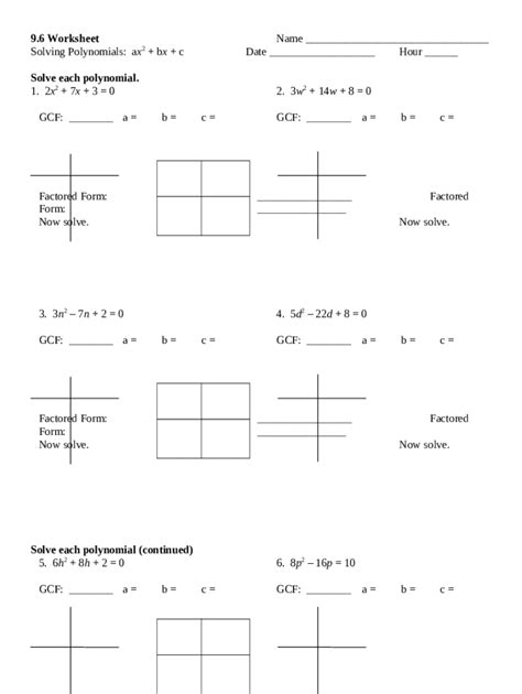 Solve Polynomials Step By Step Math Problem Solver Doc Template