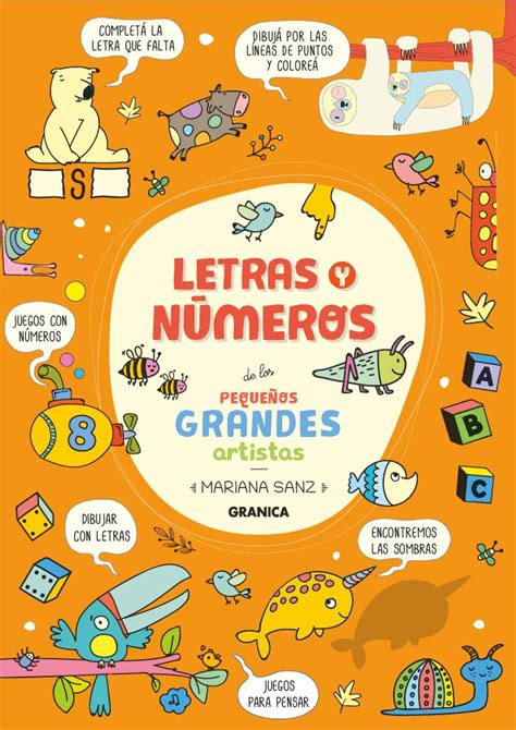 Letras Y Números De Los Pequeños Grandes Artistas De Mariana Sanz