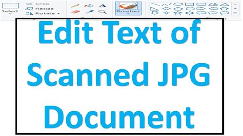 How To Edit Scanned Photos And Documents Without Using Any Software