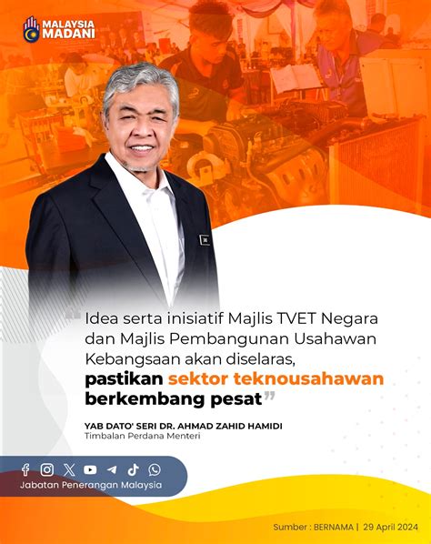 Idea Serta Inisiatif Majlis Tvet Negara Dan Majlis Pembangunan Usahawan