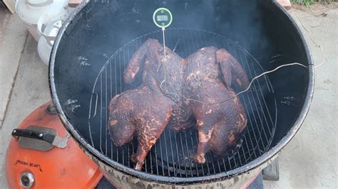 Smoked Turkey Spatchcocked On The Ugly Drum Smoker Unclestevesshake