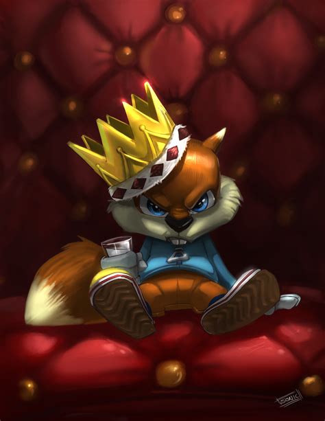 Conkers Bad Fur Day Fan Art By Sonic Behance