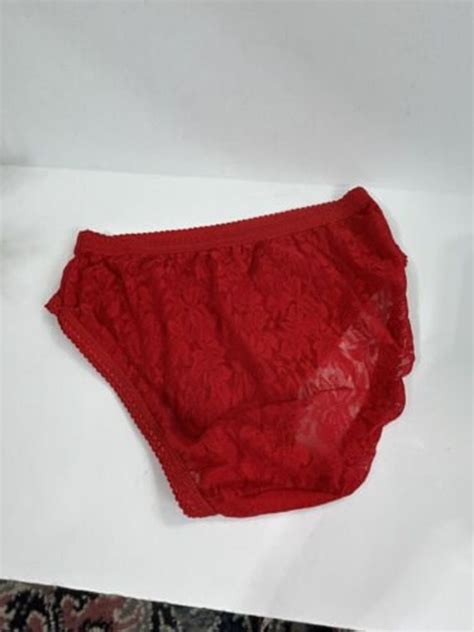 Vintage Jolie Intimates Red Gem