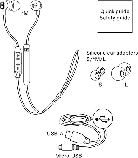 Sennheiser CX 120BT - Earphones Quick Start Guide | ManualsLib