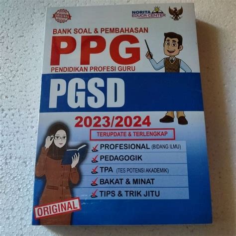 Jual Bank Soal Pembahasan Ppg Pendidikan Profesi Guru Pgsd