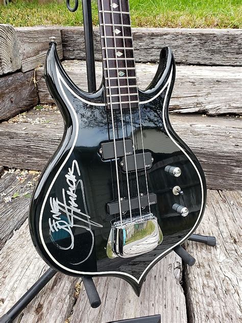 Gene Simmons Kiss Punisher Bass Signed Rare COA Reverb