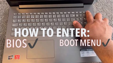 Lenovo Ideapad 330 15arr ↪️ How To Enter Bios And Boot Menu Options Youtube