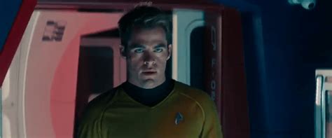 Chris Pine as Captain Kirk in Star Trek Into Darkness - SciFiEmpire.net