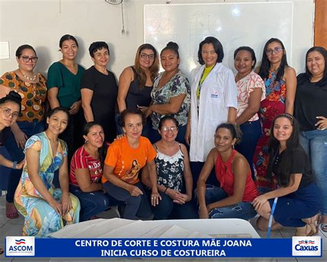 Centro De Corte E Costura M E Joana Inicia Curso De Costureira Fruto De