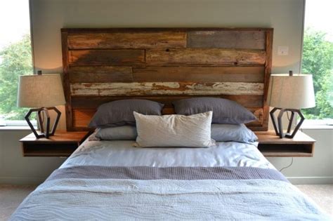 Beds With Beautiful Wooden Headboards Headboard With Shelves