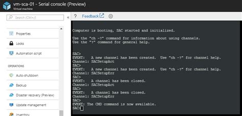 Serial Console Access For Azure Virtual Machines Petri It Knowledgebase