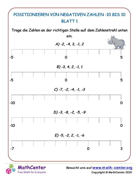 Fünfte Klasse Arbeitsblätter Das Ordnen von Dezimalzahlen Math Center