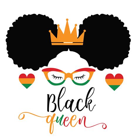 Black Queen Svg Black History Month Svg African American S Inspire