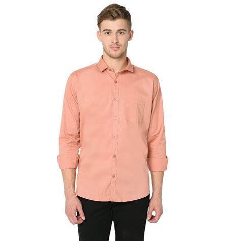 Plain Mens Solid Cotton Casual Shirt Full Sleeves At Rs 340 In Ahmedabad