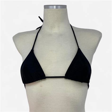 LAA8624 IMPERFECT BLACK STRING BIKINI Depop