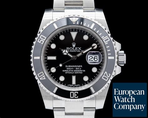 Rolex 116610ln Submariner Date 116610ln Ceramic Ss 45302 European Watch Co