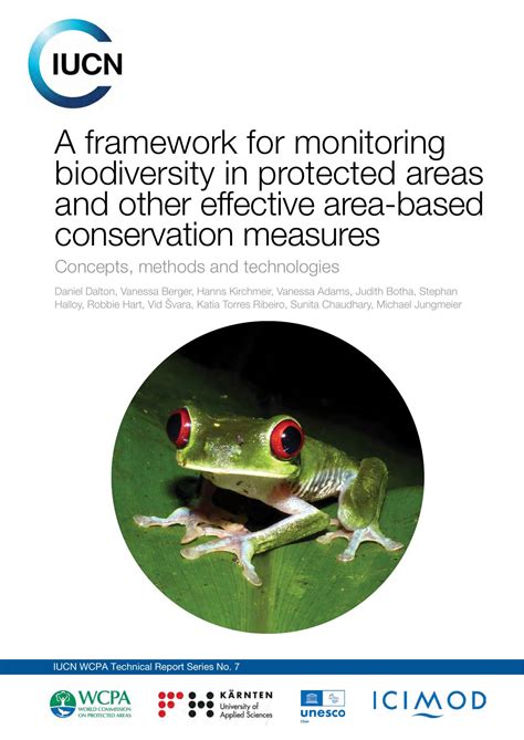 A Framework For Monitoring Biodiversity In Protected Areas And Other