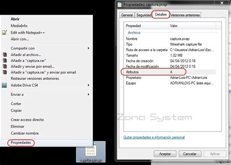 Tipos De Atributos De Un Archivo De Windows