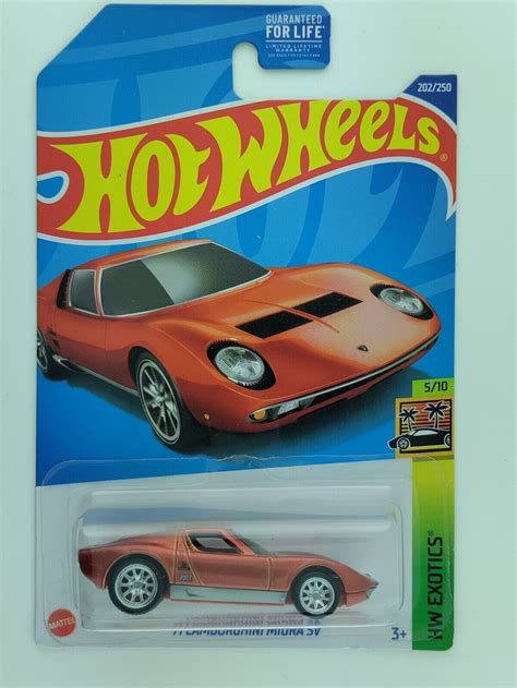 Mavin Hot Wheels Super Treasure Hunt Lamborghini Miura Sv In Protector