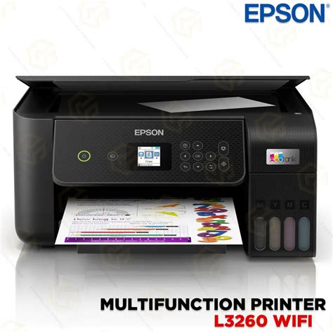 EPSON PRINTER L3260 MULTI FUNCTION WIFI WITH DISPLAY