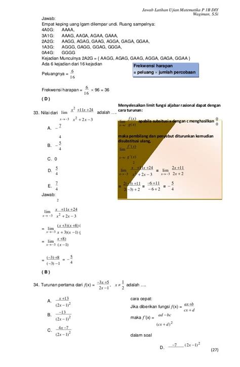 Jawab Soal Matematika Cara Mudah Dan Efektif Untuk Meningkatkan