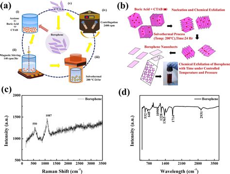 Synthesis And Structural Properties Of The Borophene Nanosheets A The