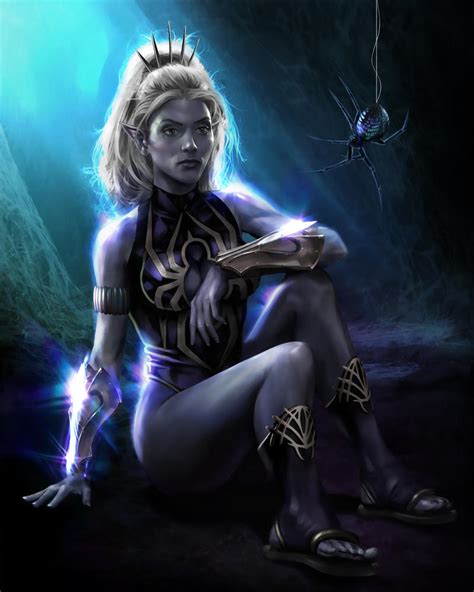 Drow Priestess By Goatlord51 On Deviantart