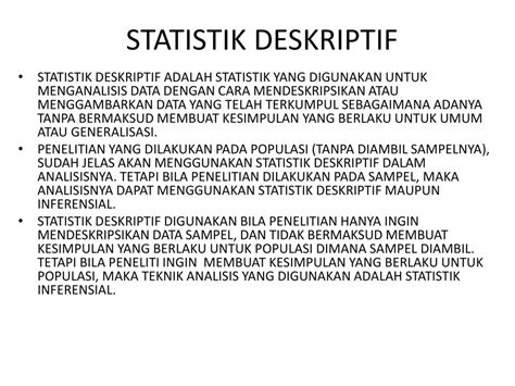 Contoh Analisis Statistik 53 Koleksi Gambar