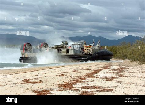 Us Navy A U S Navy Landing Craft Air Cushion Lcac Assigned To