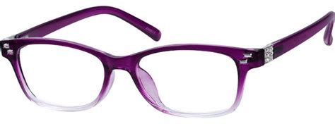 Purple Rectangle Glasses 200817 Zenni Optical Eyeglasses Eyeglasses Frames For Women